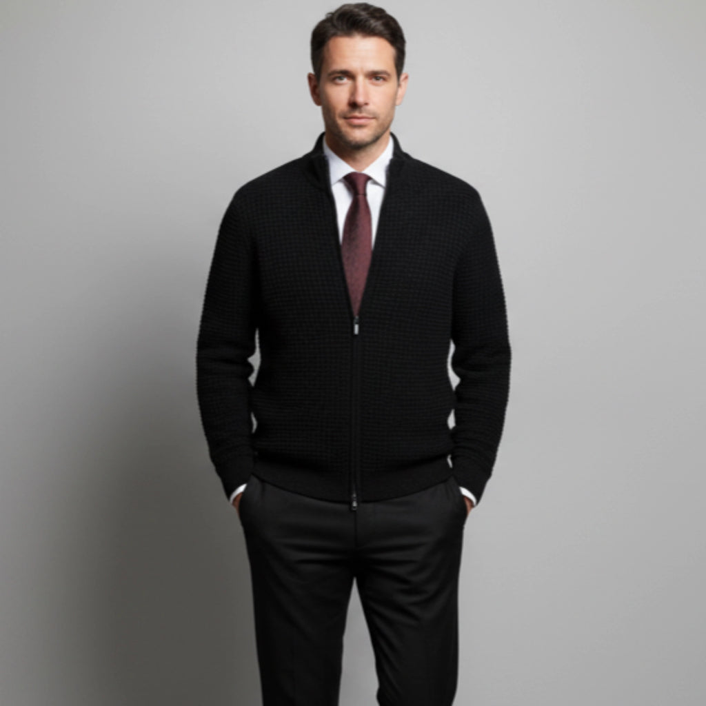 جاكيت قطيفة سوستة كاملة