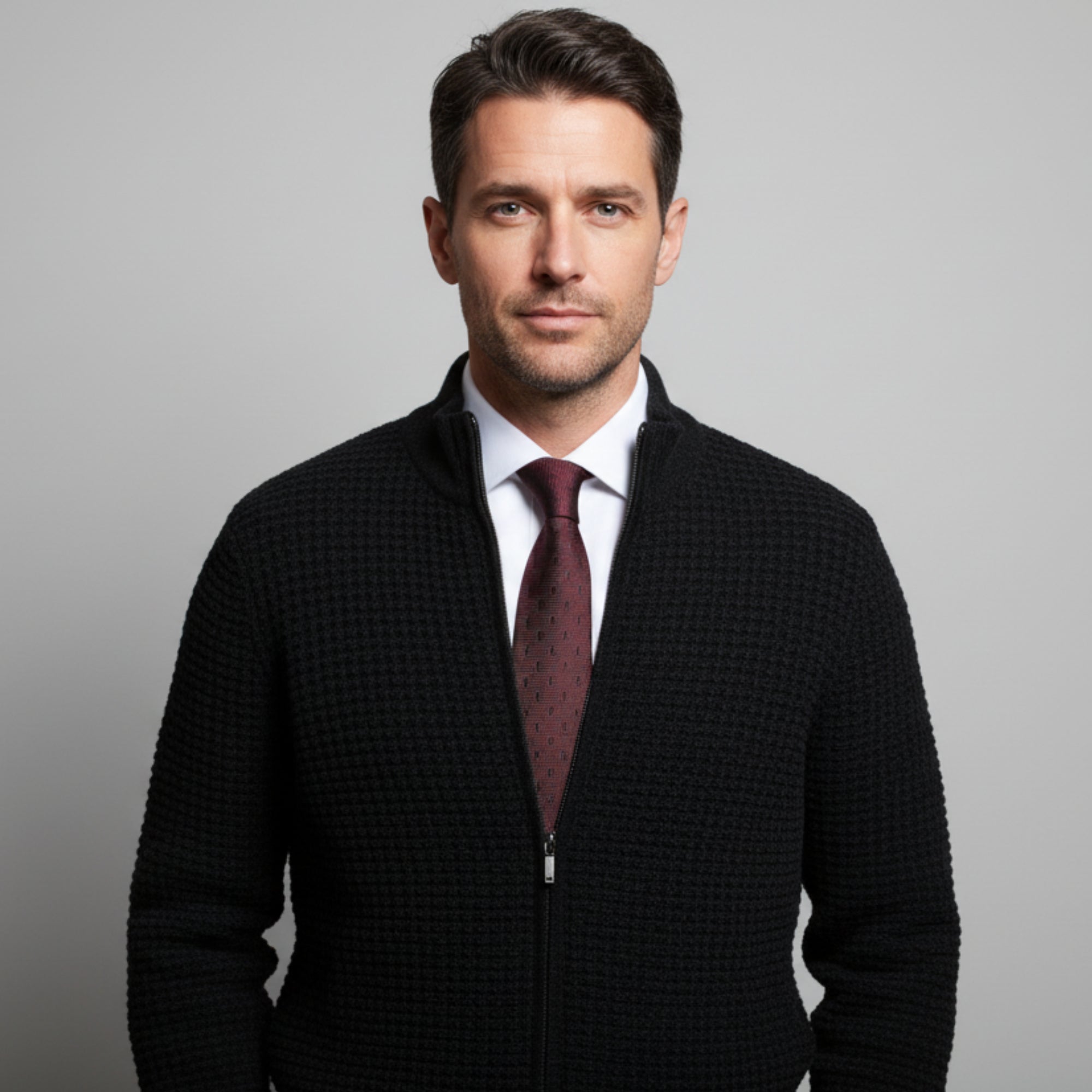 جاكيت قطيفة سوستة كاملة