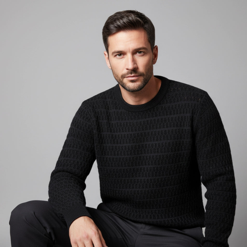 سويت شيرت قطيفة راوند