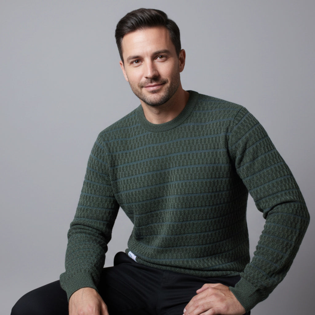 سويت شيرت قطيفة راوند